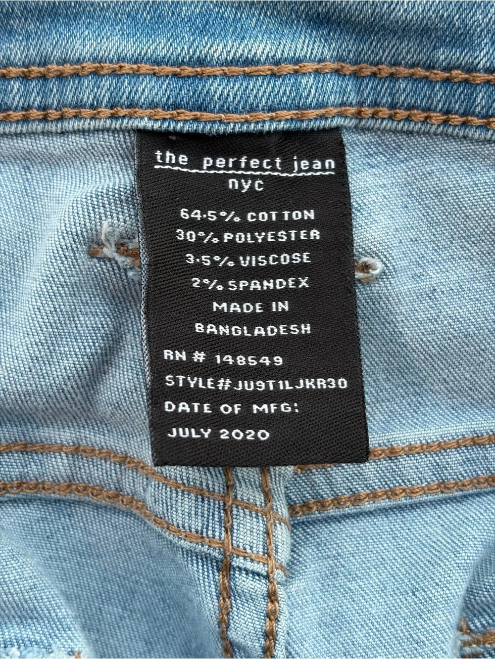 Perfect Jean NYC fair pre